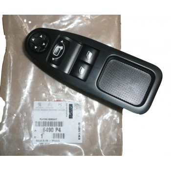 Dügme Cam Açma Expert Iıı / Jumpy Iıı / Scudo 07-14 07Sonrası (Çıftlı) Ayna Ayar Dügmelı Çerçevelı 12 Pın Sol (Oem No: 6490P4)