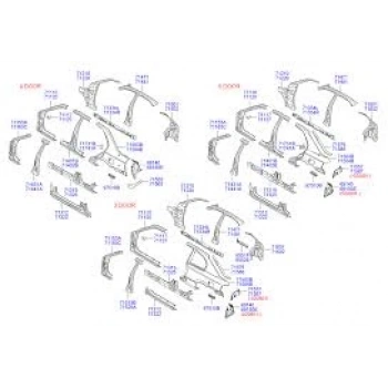 Stop Yuva Sacı Accent 03-06 3 Kapı / 5 Kapı Hb. Sağ (Oem No: 69151-25450)