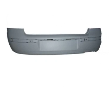 2002-2009 Volkswagen Polo 5 Arka Tampon Gri (Bant Delikli (Plaka Yeri 60 Cm Dikdörtgen Plaka) Tw) (Adet) (Oem No:6Q6807417Gru)