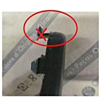 Bant Tampon Polo 02-05 (Siyah) Arka (Oem No: 6Q6807423B41)