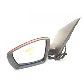 Ayna Dış Dikiz Polo 10-17 Elektrikli, Isıtmalı, Sinyalli, Siyah, Dikdörtgen Soket Sol (Oem No: 6R1857507M9B9)