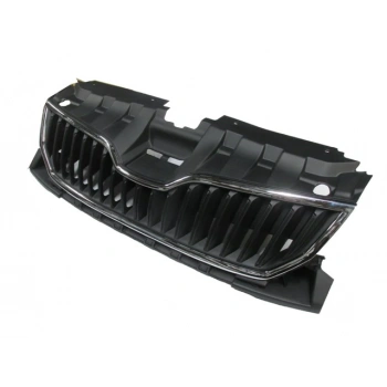 Skoda Fabıa- 15/18; Ön Panjur (Nikelaj Çıtalı Petekleri Siyah) (Tw-Y) (Oem No: 6V0853653)