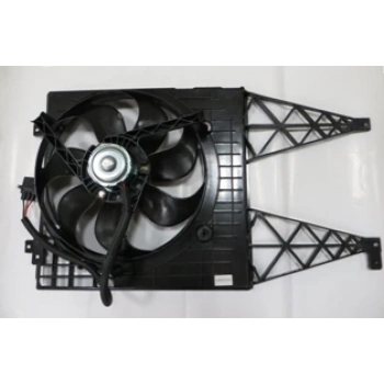 1998-2004 Volkswagen Golf 4 Radyatör Fan Davlumbazı Komple 1.6-1.8Cc Klimasız Tip (7 Kanatlı) (Adet) (Oem No:6X0959455A)