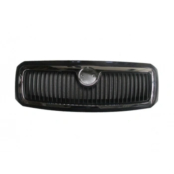 2001-2004 Skoda Fabia Ön Panjur Siyah (Nikelaj Çerçeveli) (Tyg) (Adet) (Oem No:6Y0853661C)