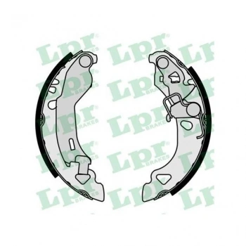 Fren Balata Bravo / Brava 98Sonrası Pabuç Arka (Oem No: 71732685)