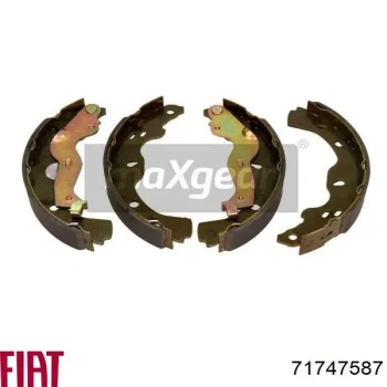 Fren Balatası Arka Pabuç Balata Fıat Fıat Sedıcı-Suzıkı Sx4 1,6 16V 06- (Oem No: 71747587)