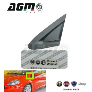 Çamurluk Bakalıtı Sol Ön Kelebek Cam Uç Kapagı (Enjeksıyon Baskı) Fıat G.Punto/Evo Bm- 05- (Oem No: 735428820)