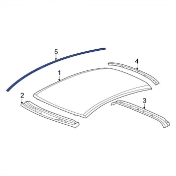 Çıta Tavan Oluk Cıvıc 16-21 Fc5 Sol (Oem No: 74316-Tba-A00)