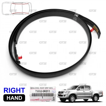 Çıta Tavan Oluk Hılux 07-14 Sağ (Oem No: 75551-0K011)