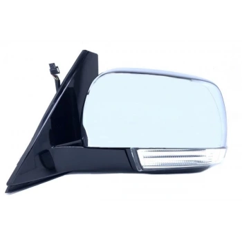 Mıtsubıshı Montero Pajero Elektrikli Katlanır Ayna 07/16 Yan+Alt Sinyalli Krom Kapak Sol 7632A491 (Oem No: 7632A491)