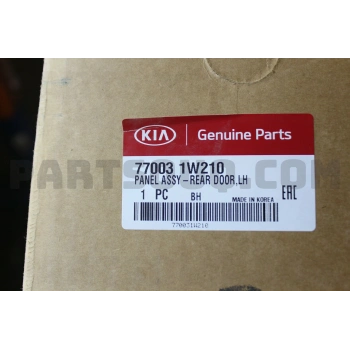 Kapı Rıo Arka 12Sonrası Sol Hb. (Oem No: 77003-1W210)