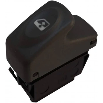 Düğme Cam Açma Kangoo / Megane I / Clio (Tekli) 6 Pin Gri Y.M (Oem No: 7700421119)