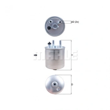 Yakıt Filtresi (Mazot) Kangoo 08=Den İtibaren; 1.5Dcı / Laguna Iıı 08=Den İtibaren; 1.5Dcı-2.0Dcı (Oem No: 7701069023)