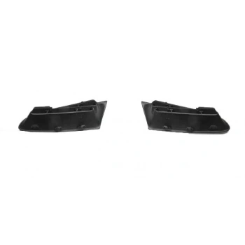 Renault Clıo- 3- Hb- 06/09; Ön Panjur Sağ/Sol Set (2 Parça) Siyah (Oem No: 7701208684)