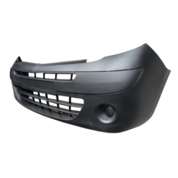 Renault Kangoo- 3- 08/13; Ön Tampon Siyah (Sis Deliksiz Komple Bantlı) (Eurobump) (Oem No: 7701478128)