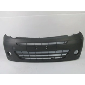 Renault Kangoo- 3- 08/13; Ön Tampon Siyah (Sis Delikli Komple Bantlı) (Eurobump) (Oem No: 7701478153)