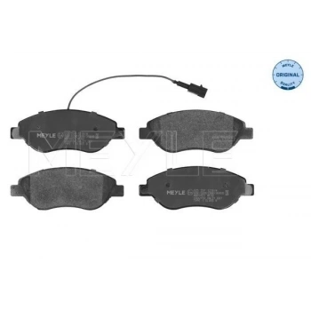 Fren Balata Stılo 01-10 / Mıto 08Sonrası Egea Y.M Fişli Ön (Oem No: 77362196)