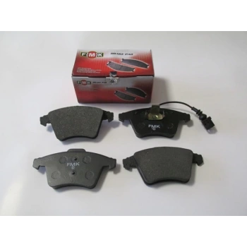 Volkswagen Transporter- Transporter T6- 10/14; Ön Fren Balatası (1Kablolu)Disk)155X73,3X17/156,3X75,1X16,5)(Fmk) (Oem No: 7H0698151A)