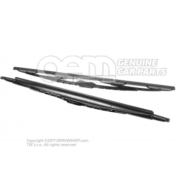 Sılecek Süpürgesı Ön Takım Swf ( 600 / 600 Mm ) (Muz Tıp) Vw T5-Transporter T6 Bm 04- (Oem No: 7H0998003)