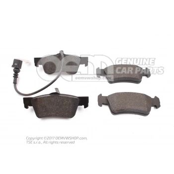 Fren Balatası Arka Gdb1671 Vw Transporter T5Bm 04- (Oem No: 7H8698451)