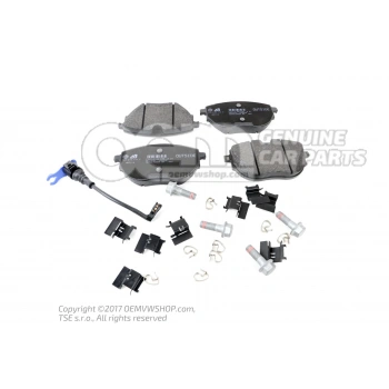 Fren Balatası Ön 2626801 Vw Transporter T6 Bm 15- (Oem No: 7La698151B)