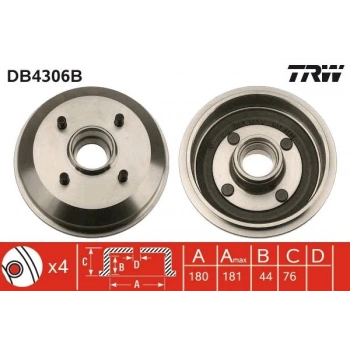 Kampana Arka Ford Escort Bm 95- (Oem No: 7S51 1113 Aa)