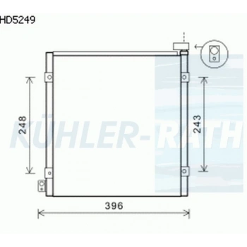Radyatör Klima Cıvıc 96-01 / Rover / Hrv (Oem No: 80110-S2H-003)