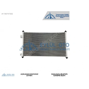 Radyatör Klima Cıvıc 01-06 Brazıng (Oem No: 80110-S5A-003)