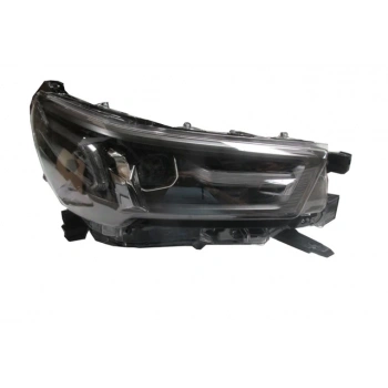 2020/2021 Toyota Hilux Pıck Up Far Lambası Sağ Motorlu/Ledli/Siyah (Invıncıble) (Casp)(E Marklı) (Oem No:81110Yp080)