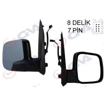 Sag Dış Ayna Kapağısız Psa Bıpper/Nemo B.M 08- (Oem No: 8153.Vh)