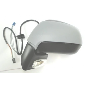 Cıtroen C4 Grand Pıcasso- 07/12; Kapı Aynası Sol Elektrikli/Isıtmalı/Sinyalli/Gri Kapaklı 8 Pin (Tw) (Oem No: 8153G9)
