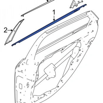 Cam Sıyırıcı Elantra 21Sonrası Arka Kapı Dış Sağ (Oem No: 83220-Aa000)