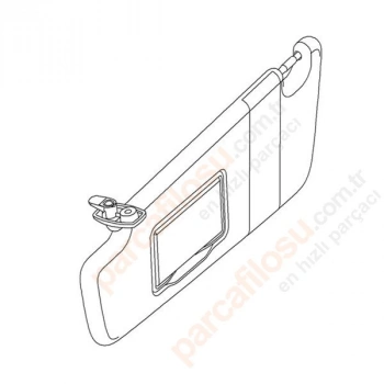 Güneşlik Cıvıc 01-05 Vtec2 Takım R-L (Oem No: 83280-S5L-T61Zb)