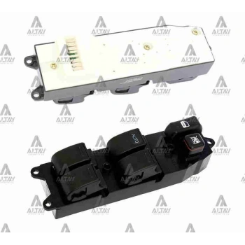 Düğme Cam Açma Yarıs  99Sonrası Ön Sol (Dört Cam) / Hılux (Oem No: 84820-0D050)