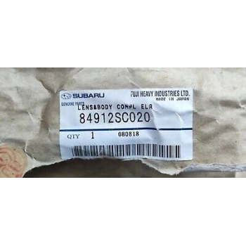 Forester (Sh) 2008 2012 Far Sağ (Oem No:84912Sc020)