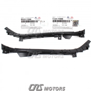 Tampon Baglantı Braketi Ön Sol Far Altı Kore Elantra Benzın-Dızel 2016-2018 (Oem No: 86553F2000)