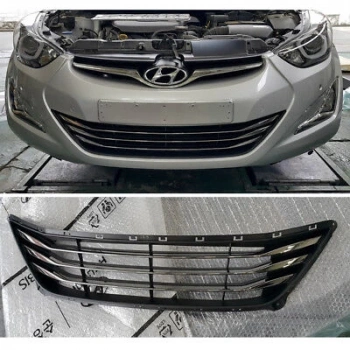 Tampon Izgarası Elantra Ön 11Sonrası (Krom Çizgili) (Oem No: 86560-3X200)