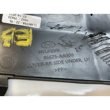 Tampon Muhafaza Kapağı Elantra 21Sonrası Arka Alt Sol (Oem No: 86675-Aa000)