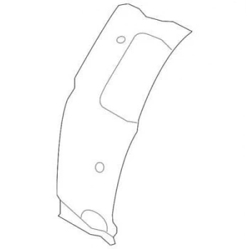 Çamurluk Davlumbazı Elantra Arkanın Önü 11-13 Sağ (Oem No: 86824-3X100)