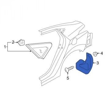 Paçalık Elantra Arka 11-13 Sağ (Oem No: 86842-3X000)