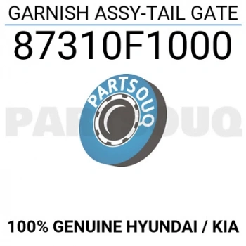 Reflektör Bagaj Kapak Sportage 16-19 Comfort-Concept (Oem No: 87310-F1000)