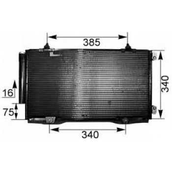 Klima  Radyatörü 568X328,1X16 Japon Avensis (T22) 1.6:1.8:2.0:2.0 D4D 97-02 (Oem No: 88450-05070)