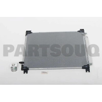 Klima  Radyatörü 608X529X12 Japon Hılux (Gun135, Gun125, Gun126) 2.4 D:2.8D 15-20 (Oem No: 88460-0K350)