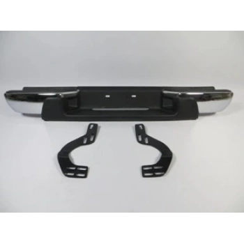 Isuzu D Max- Pıck Up- 07/12; Arka Tampon Nikelajlı (Plaka 52Cm) Üstü Plastikli Bağlan.Ayakları İle (Oem No: 8-97352-581-0)