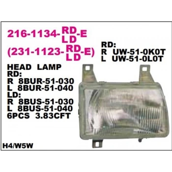 Far Sag Japon B2500 (Uf) 2.5 D 96-98 (Oem No: 8Bus-51-030)