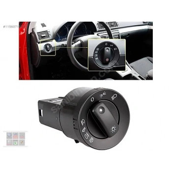 Far Anahtarı Vw A4 Bm 01-04 (Oem No: 8E0941531A)