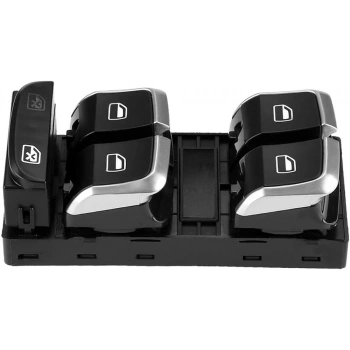 Düğme Cam Açma A4 / Q5 13-15 / Q5 13-17 (Dörtlu) Kromlu (Oem No: 8K0959851F)