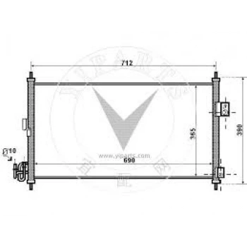 Klima  Radyatörü 689X368X18 Japon Xtraıl (T30) 2.0:2.2 Dcı 01-06 (Oem No: 92100-9H210)