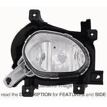 Sis Lambası Ceed 12-15 Tek Ampullü Ön Sağ (Oem No: 92202-A2000)