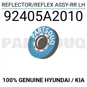 Reflektör Tampon Ceed 16-18 Arka Sol (Oem No: 92405-A2010)